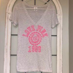 PINK Victoria’s Secret Deep V Tee